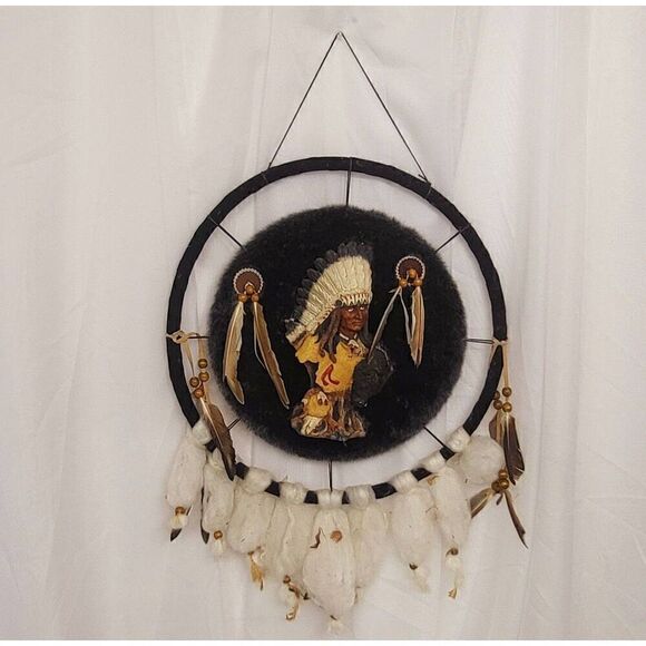 Vintage Native American dream catcher - Picture 3 of 6